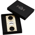 Double Blade Credit Card Style Guillotine Cutters.